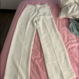 aritzia light birch effortless pants